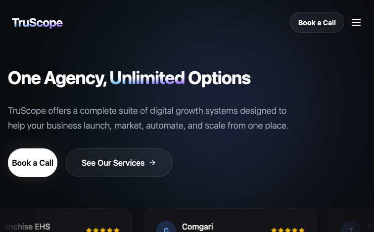TruScope website